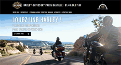 Desktop Screenshot of harleydavidson-bastille.fr